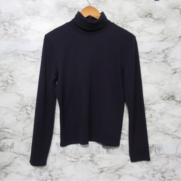 Lauren Ralph Lauren Purple Turtleneck Long Sleeve Top Size Large - Picture 4 of 11